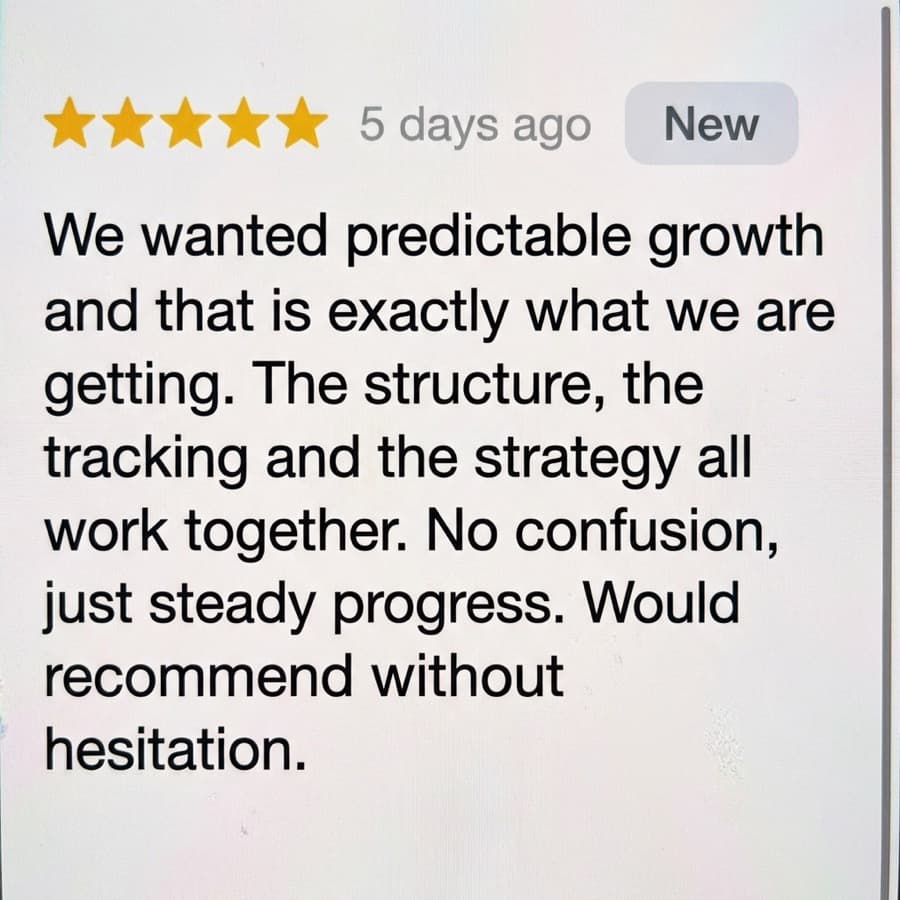 Client review card 8