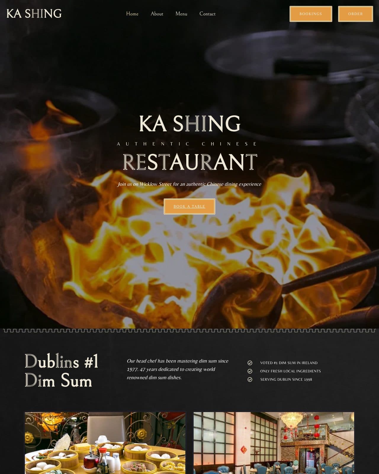 Kashing Dublin website by Webnua