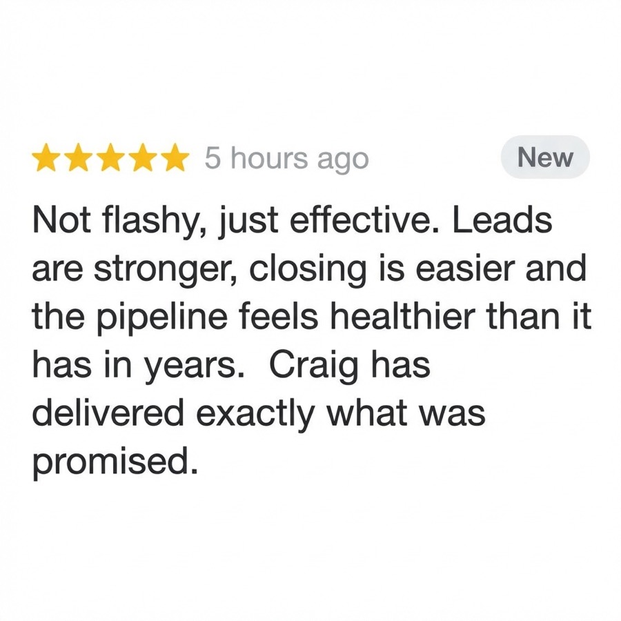 Client review screenshot