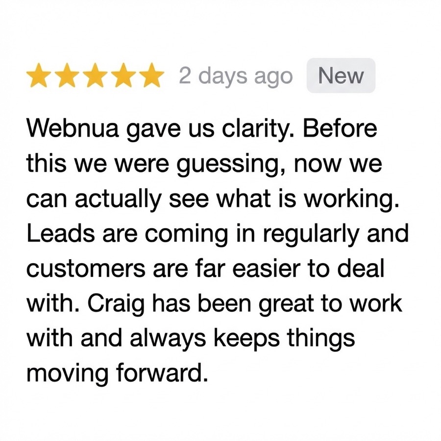 Client review screenshot