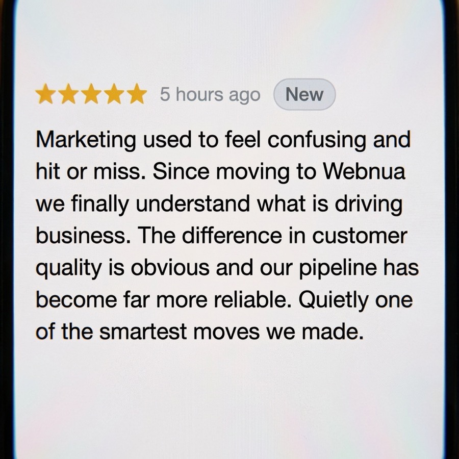 Client review screenshot